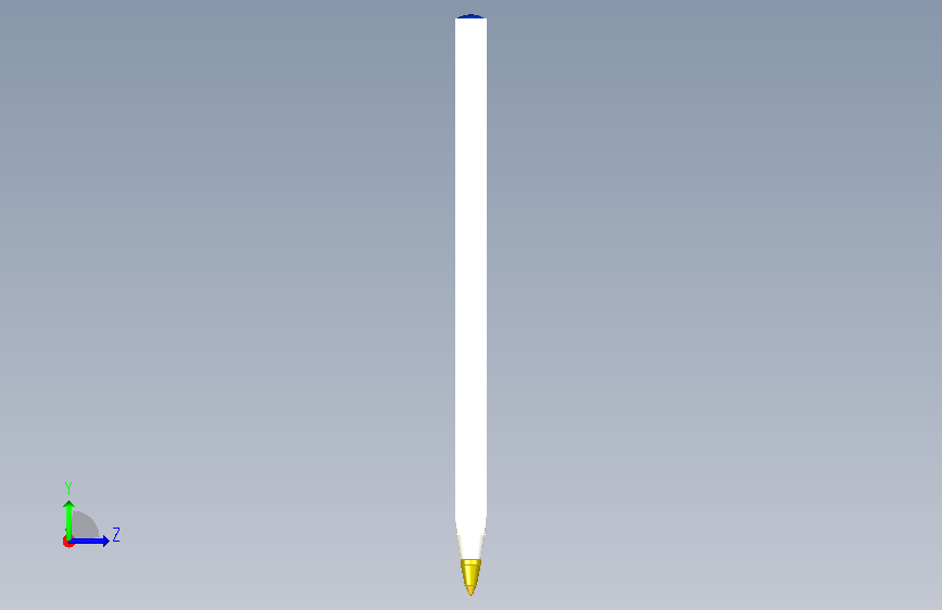 Bic 笔 左侧视图