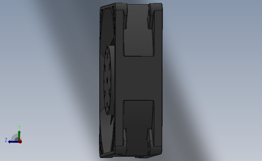 120×120×38mm金属扇叶AC轴流风机╱AC轴流风扇[TX-4E-230B]