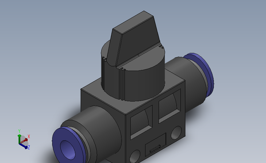 HVFF管接型[HVFF 06-06(B)]_SOLIDWORKS 2018_模型图纸下载 – 懒石网