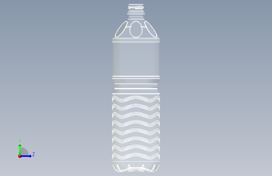 矿泉水瓶1 3 左侧视图