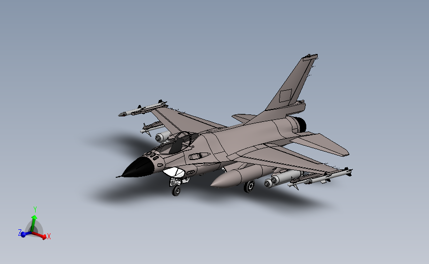 F-16战隼式战斗机