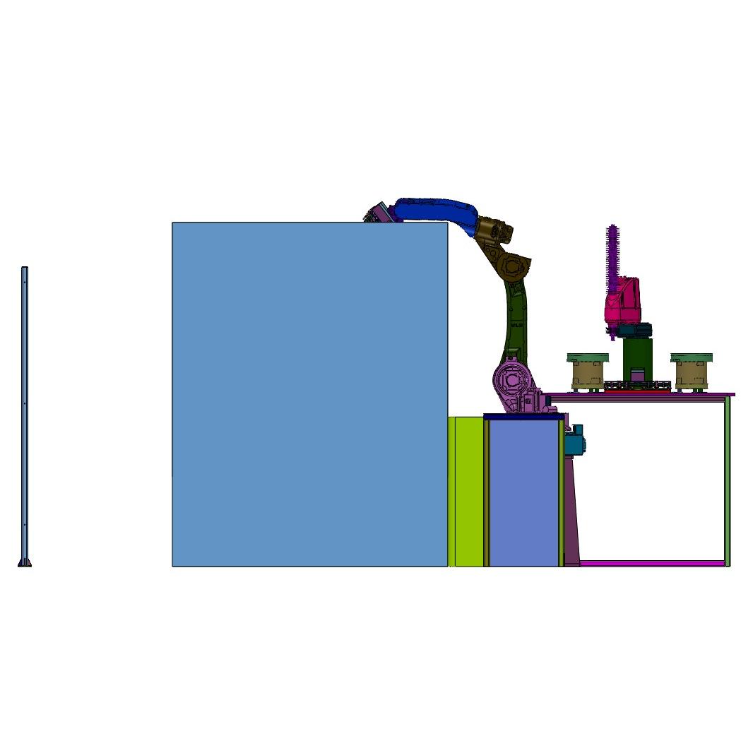 模压制品智能加工作业单元