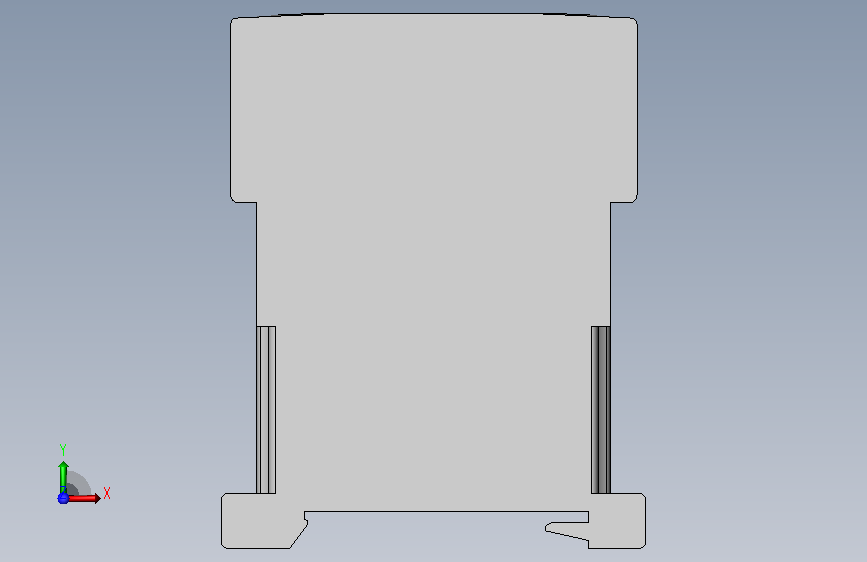 联合王国RS_COMPONENTS电流接触器4KW9A230V 正面视图