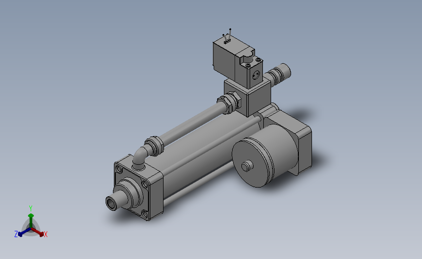 QHC40系列 液压阻尼缸（并联型）[QHC40-100PA-S]