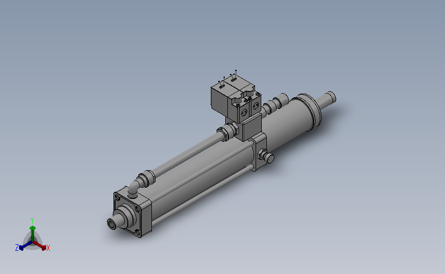 QHC40系列 液压阻尼缸（串联型）[QHC40-150LB-S]