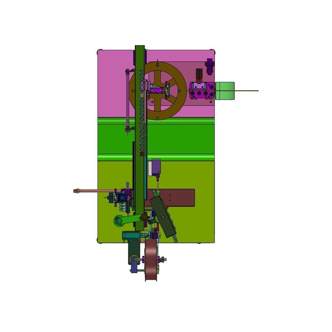 自控导线收卷捆线作业机