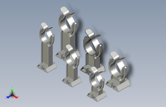 PVC 管道 holder 1