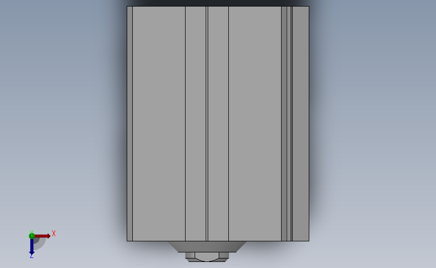 薄型气缸HSDA•HSDAS系列[HSDAS-32-30]_SOLIDWORKS 2018_模型图纸下载 – 懒石网