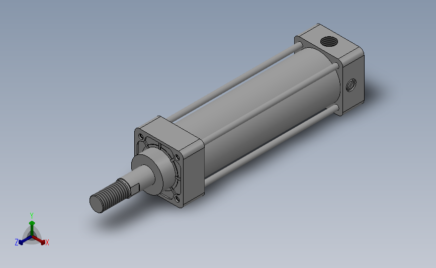 单作用气缸（XQGAD（D1）系列）[XQGBD-SD-50×50]