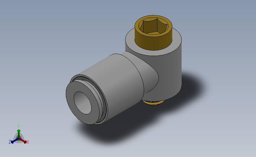快速接头HKQ2VS单头内六角接头[HKQ2VS06-M6]