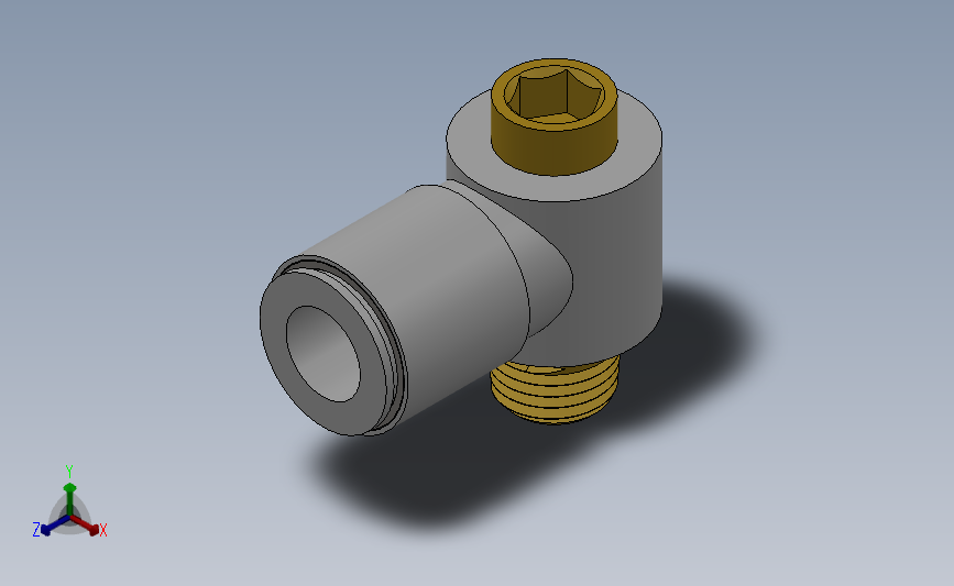 快速接头HKQ2VS单头内六角接头[HKQ2VS10-02S]