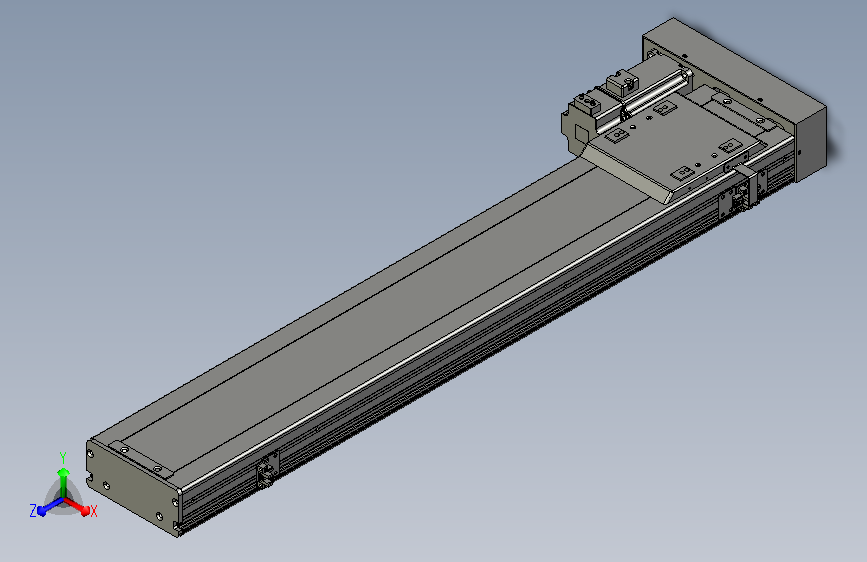 日规螺杆全密滑台模组SW-134-700-2P-OL-RM-M400W-O-S3.STEP