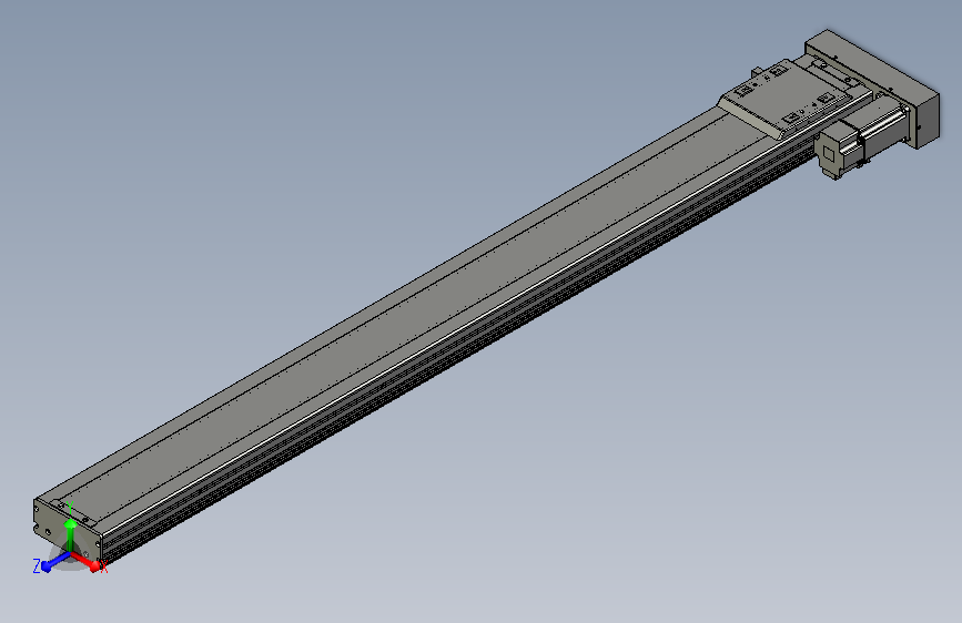 日规螺杆全密滑台模组SW-134-1350-2P-OL-LM-M400W-O-S3.STEP