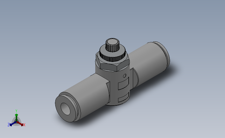 调速阀HAS1F管道型调节接头[HAS1001F-04]