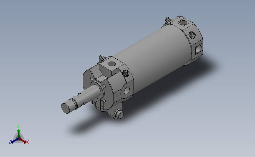 夹紧气缸[QCKA-63×100]