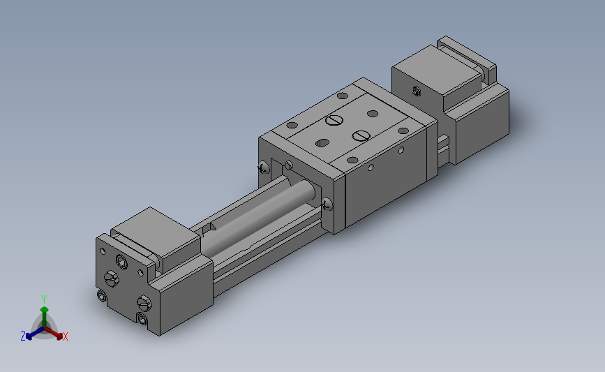 小型气动滑台(长行程型)HMXY6 HMXY8 HMXY12系列 [HMXY6-50×B-M9NS]