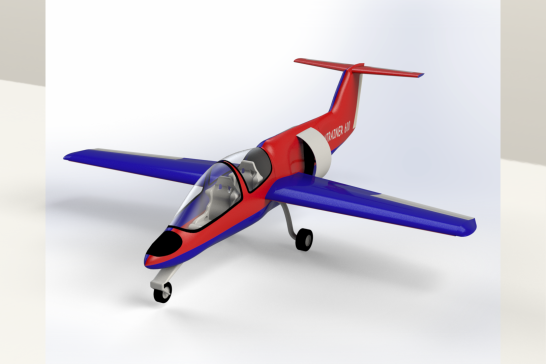 小飞机模型