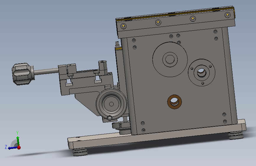 metal working shaper金属加工牛头刨床3D图纸 Solidworks设计