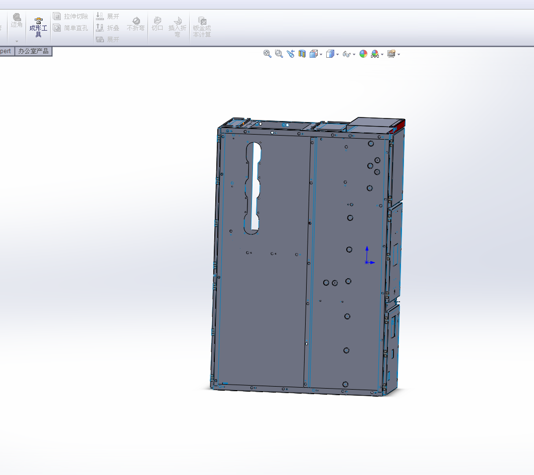机箱机柜钣金图纸300多套2000多个文件