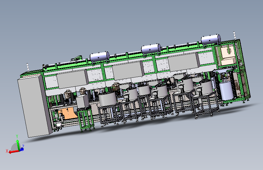 锁扣装配测试线三维SW+CAD