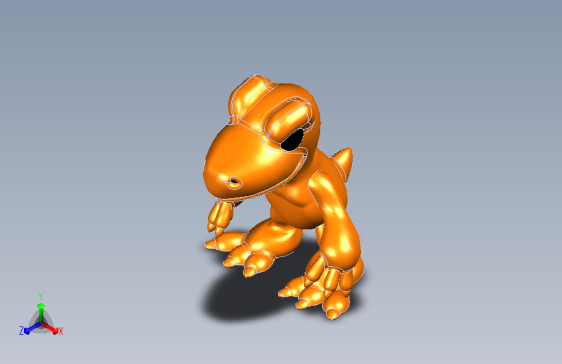 亚古兽数码宝贝 sergio cad cam 1 4