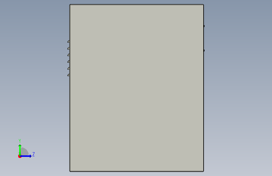 control electrical 柜 for plc mitsubishi 1 6 左侧视图
