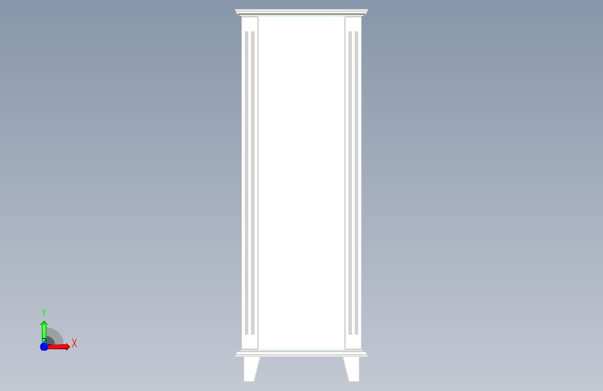浴室 cabinet 12 1 正面视图