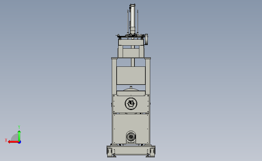 welding Fixture CATpart&STEP 背面视图