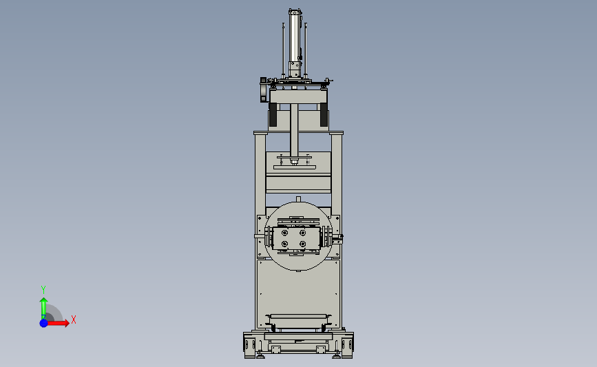 welding Fixture CATpart&STEP 正面视图