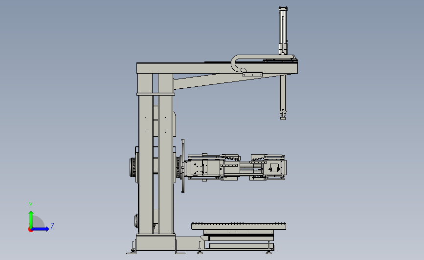 welding Fixture CATpart&STEP 左侧视图