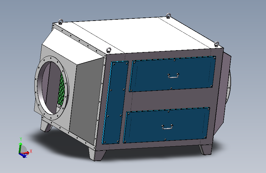 5K-2抽屉活性炭箱