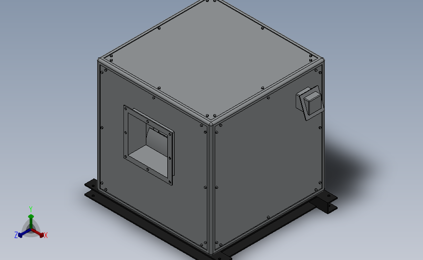 JSPF-B低噪声离心风机箱（卧式）[JSPF-B-250A]