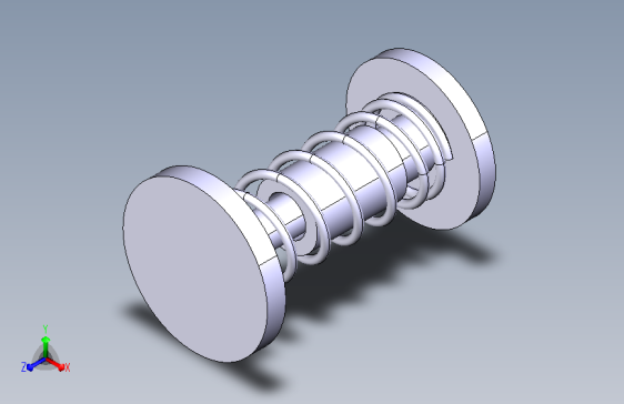 阻尼弹簧 分析 catia