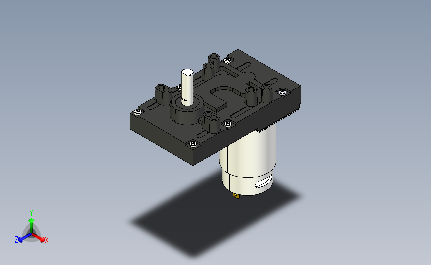 DFGB100F 永磁直流齿轮减速电机[DFGB100FH-102.5i]