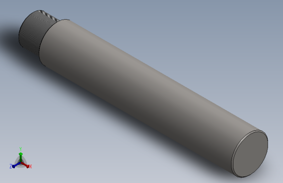 Motor Attachment Shaft B_电机连接轴B.SLDPRT