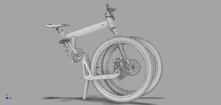 折叠自行车