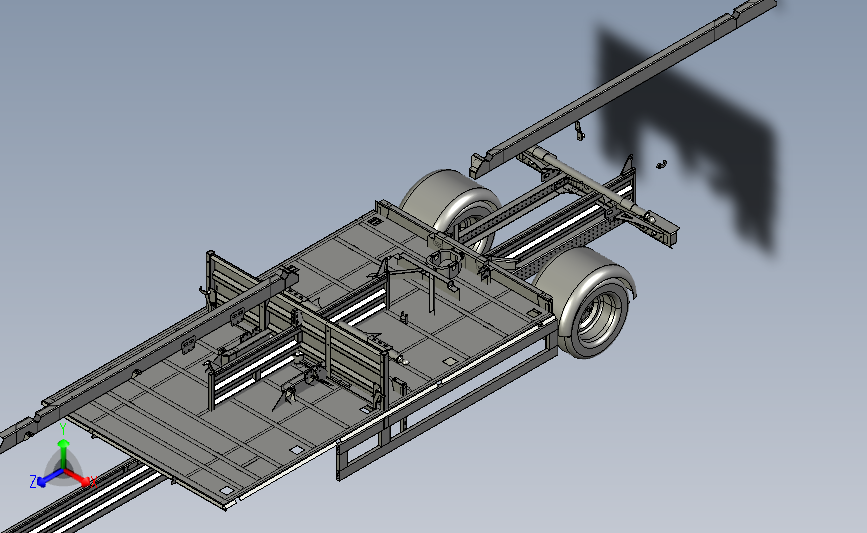 三菱FUSO调整的翻车机