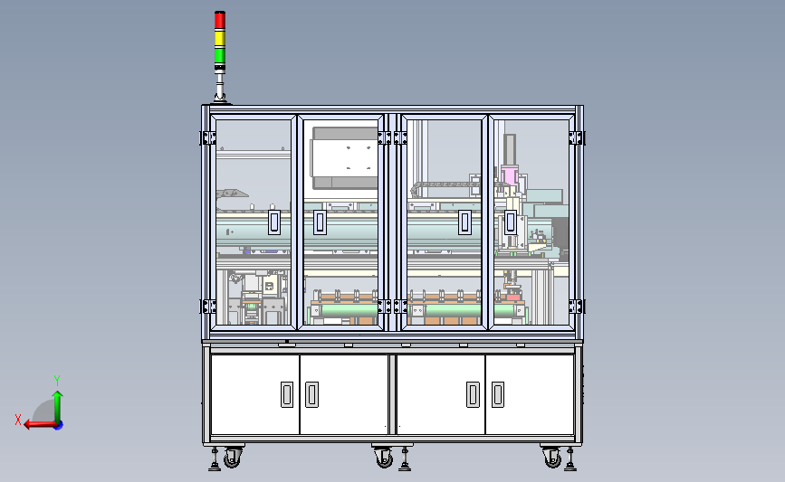 18650电芯高速分选机带收料盒sw12可编辑