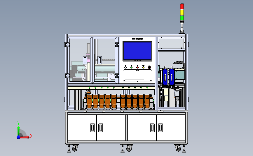 18650电芯高速分选机带收料盒sw12可编辑