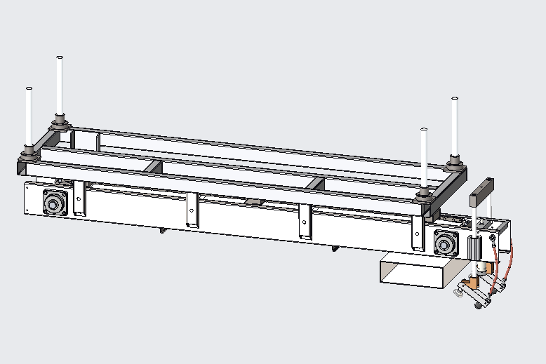 卧式开箱机proe5.0