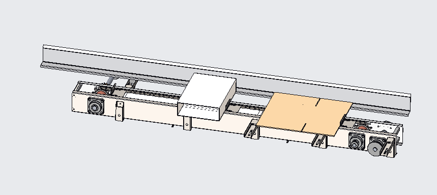 卧式开箱机proe5.0