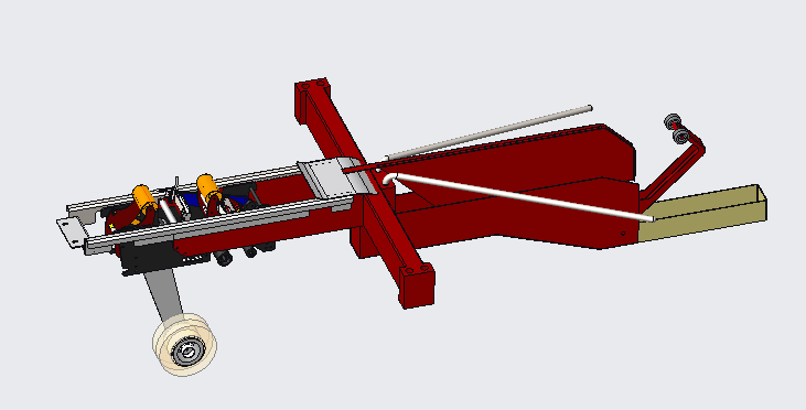卧式开箱机proe5.0
