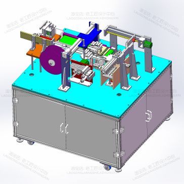 电池检测贴胶包装一体机