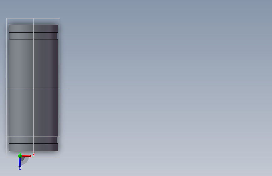STLX-00003-004-010转轴2.SLDPRT 俯视图