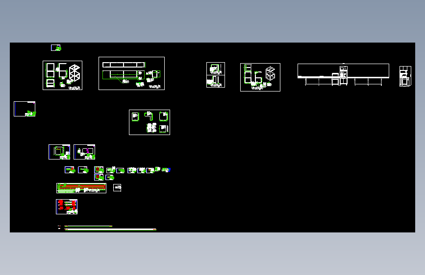 喷码机模具台架CAD.dwg