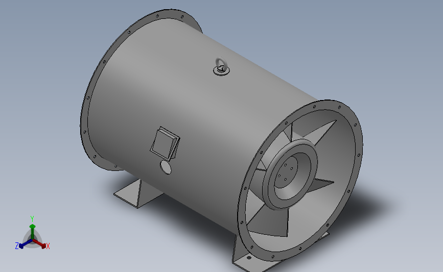 HTF-Ⅰ型 消防高温排烟轴流风机[HTF-Ⅰ-4.5]