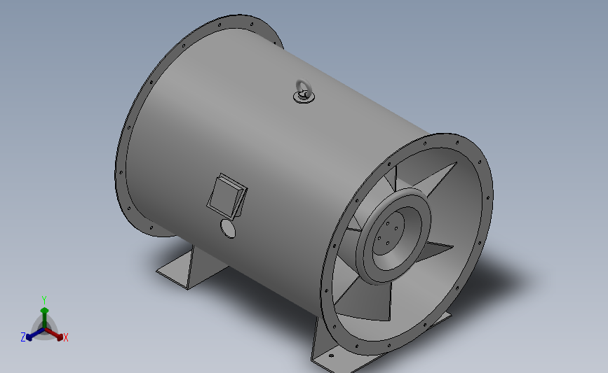 HTF-Ⅰ型 消防高温排烟轴流风机[HTF-Ⅰ-5.5]