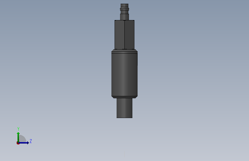 A-ZPT06B6-N4_B_BUFFER.sldprt_A-装配体06B6-N4_B_缓冲器. 左侧视图