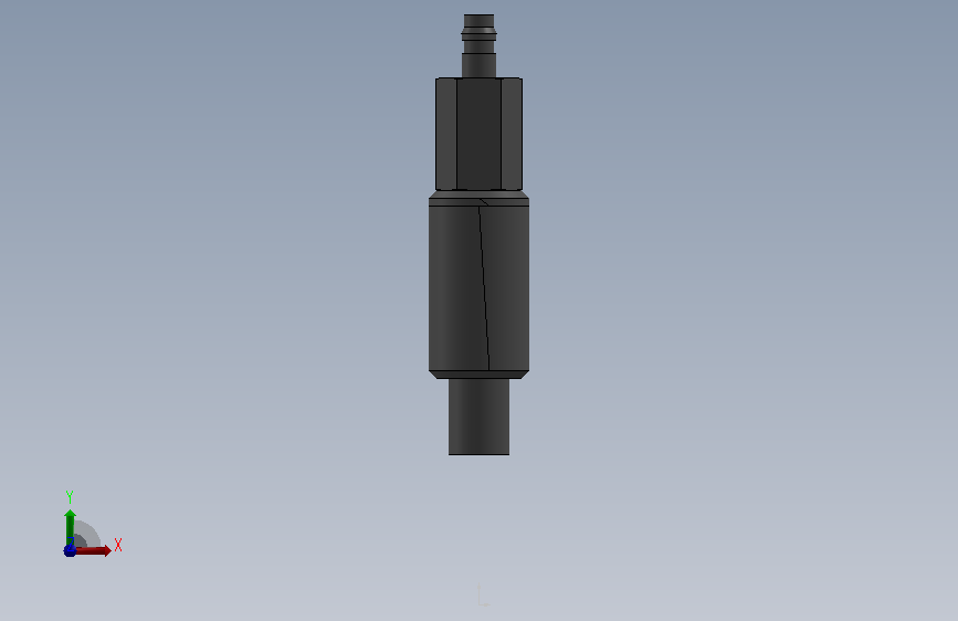 A-ZPT06B6-N4_B_BUFFER.sldprt_A-装配体06B6-N4_B_缓冲器. 正面视图