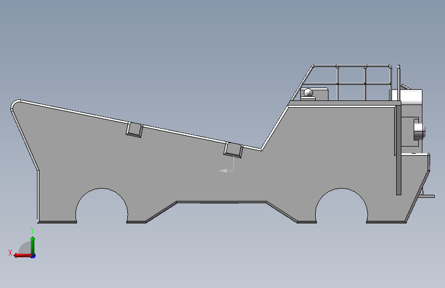 chassis.step.SLDPRT_底盘. 背面视图